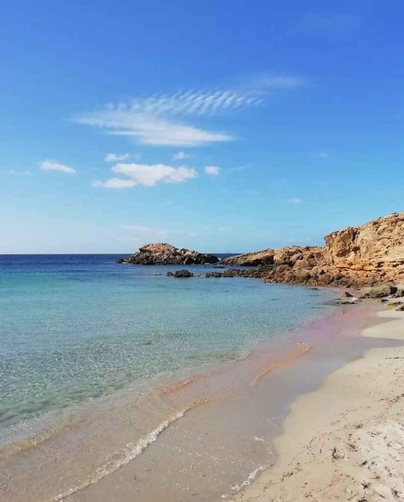 Spiaggia dei francesi, porto pino, Sardegna